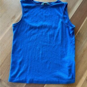 Karen Scott Tank Top Deep Blue